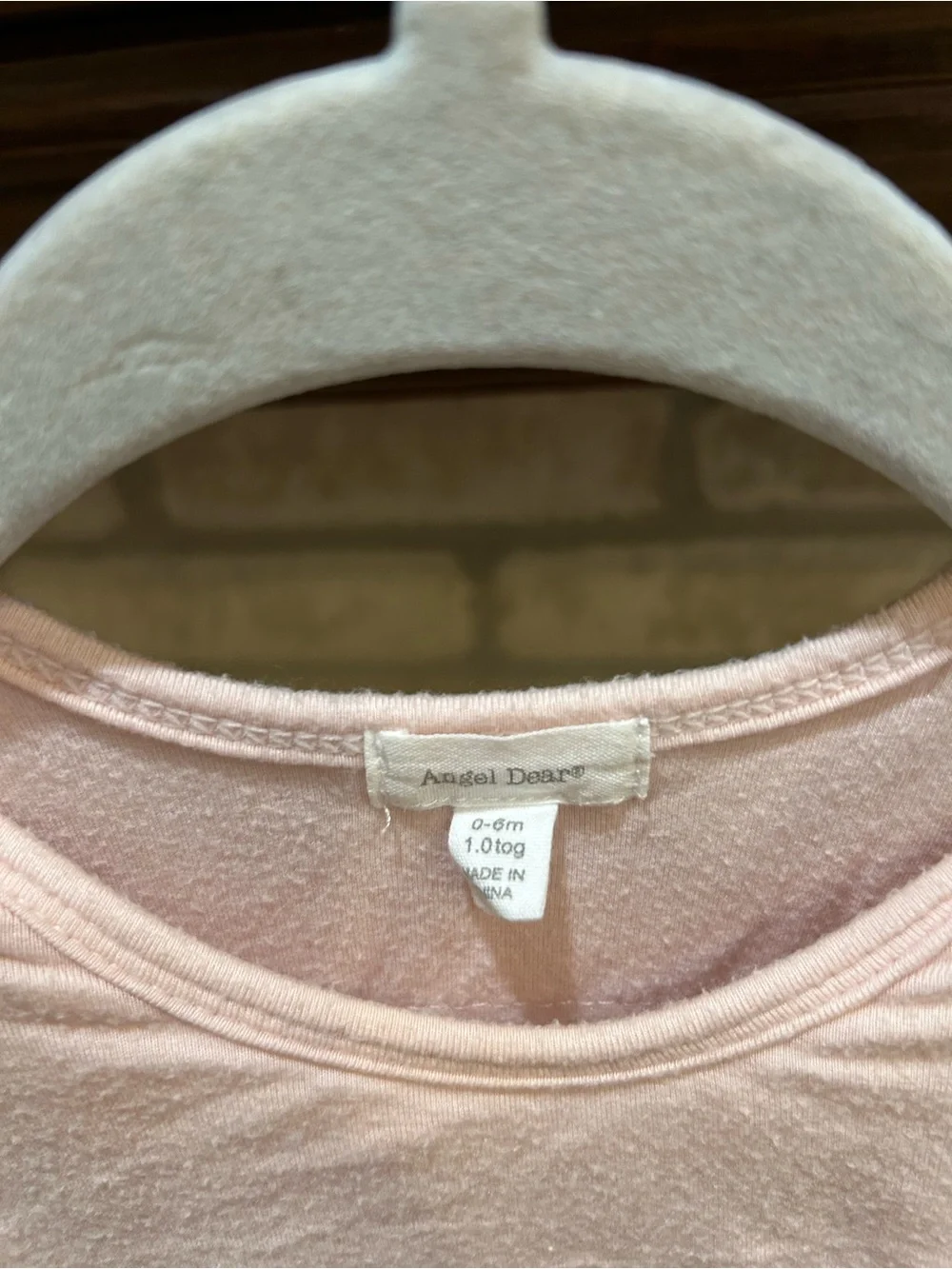 Angel Dear Light Pink Sleeveless Sleep Sack EUC